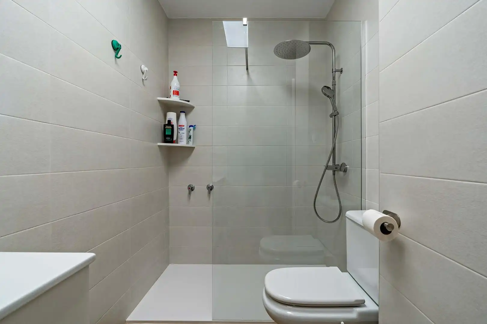 Badezimmer von Wohnung zum Verkauf in El Ejido mit Klimaanlage, Parkett und Terrasse