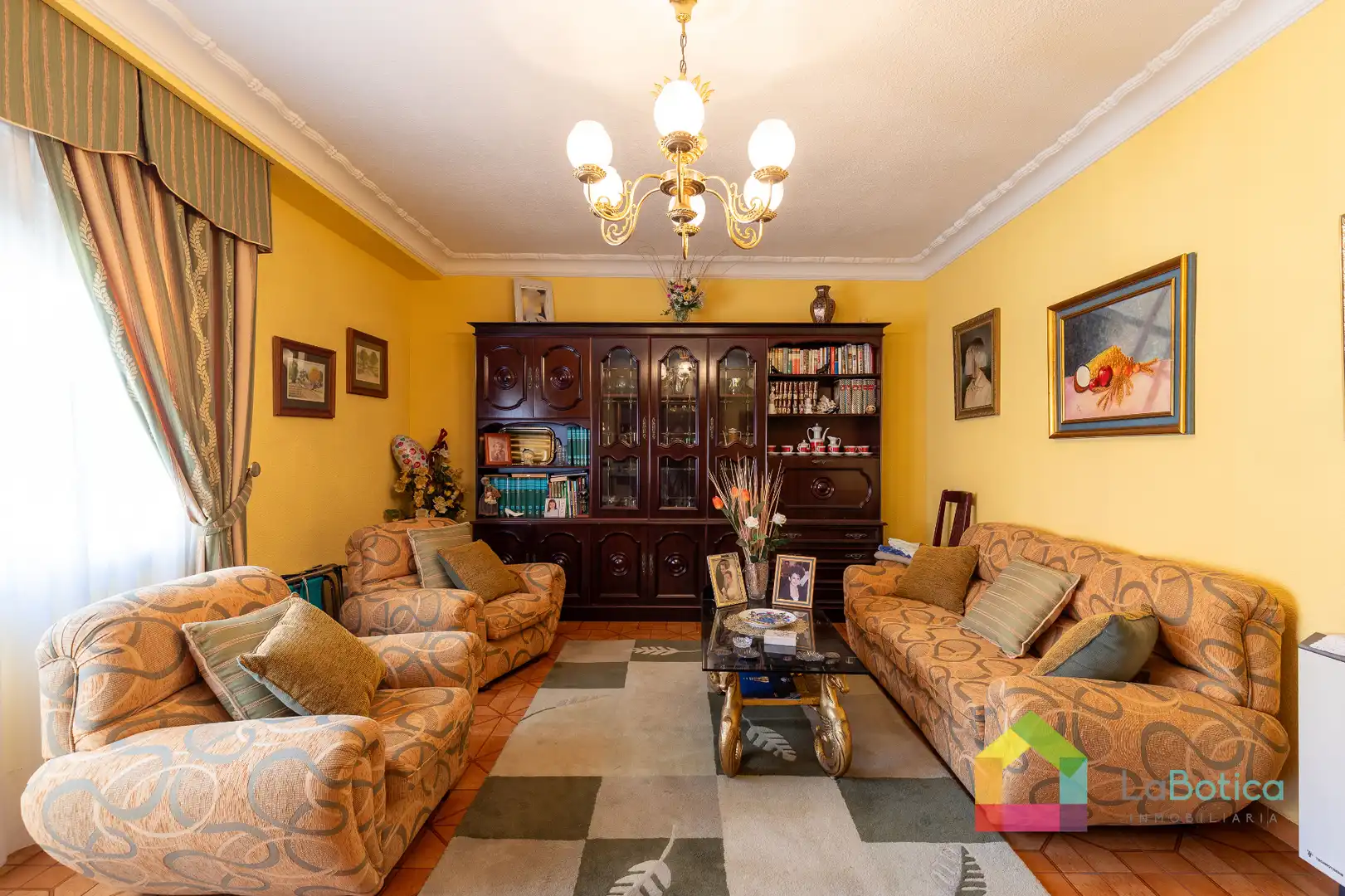 Sala d'estar de Pis en venda en Santa Bárbara
