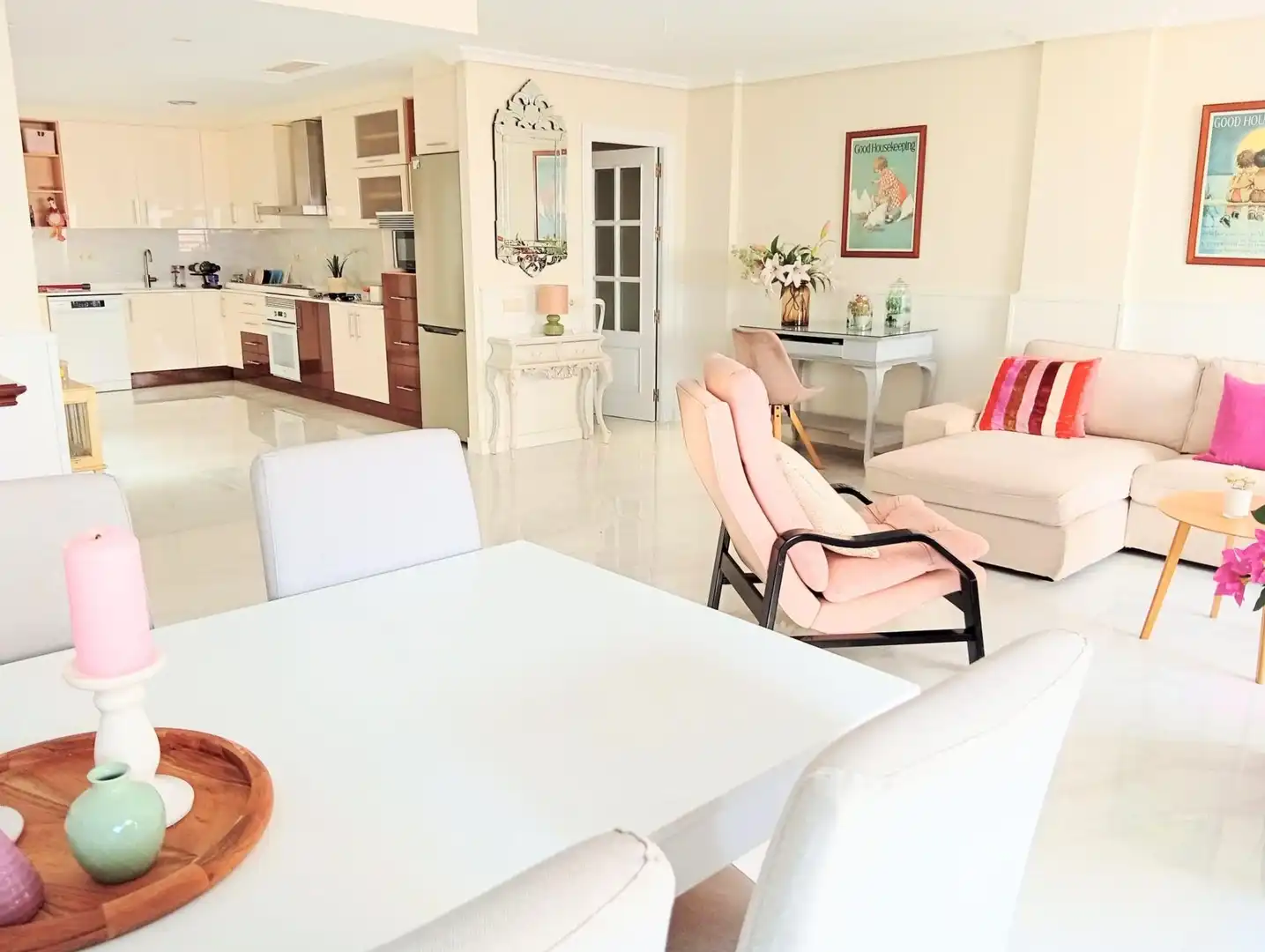 Dining room of Flat for sale in Almería  with Air Conditioner and Terrace