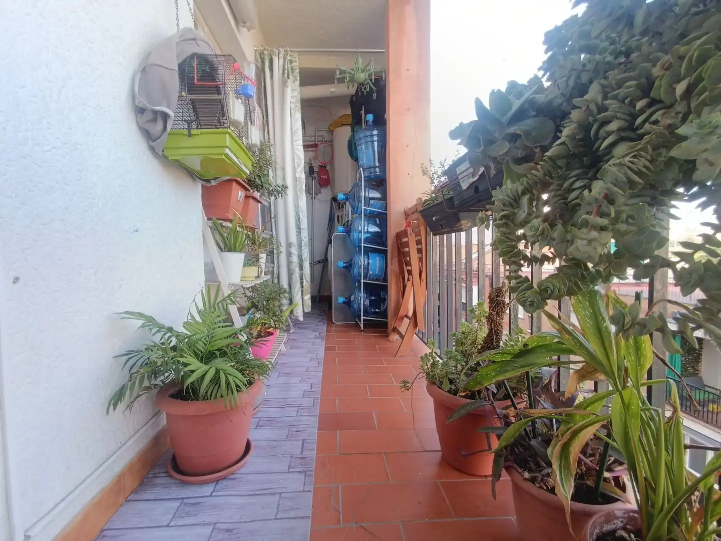 Balcony of Flat for sale in Badalona