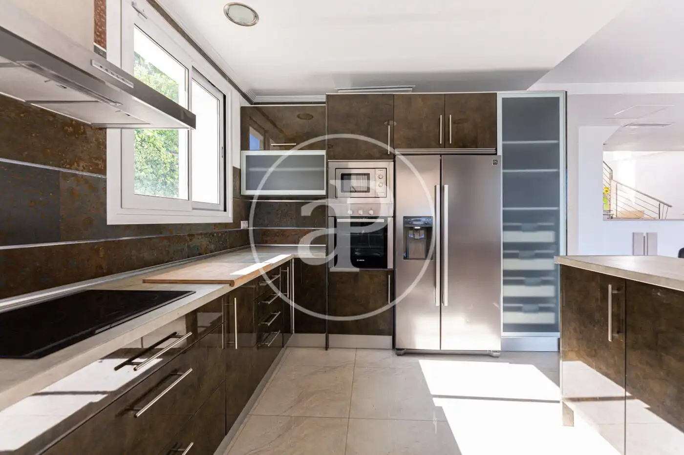 Cocina de Piso de alquiler en Calvià con Aire acondicionado, Calefacción y Jardín privado