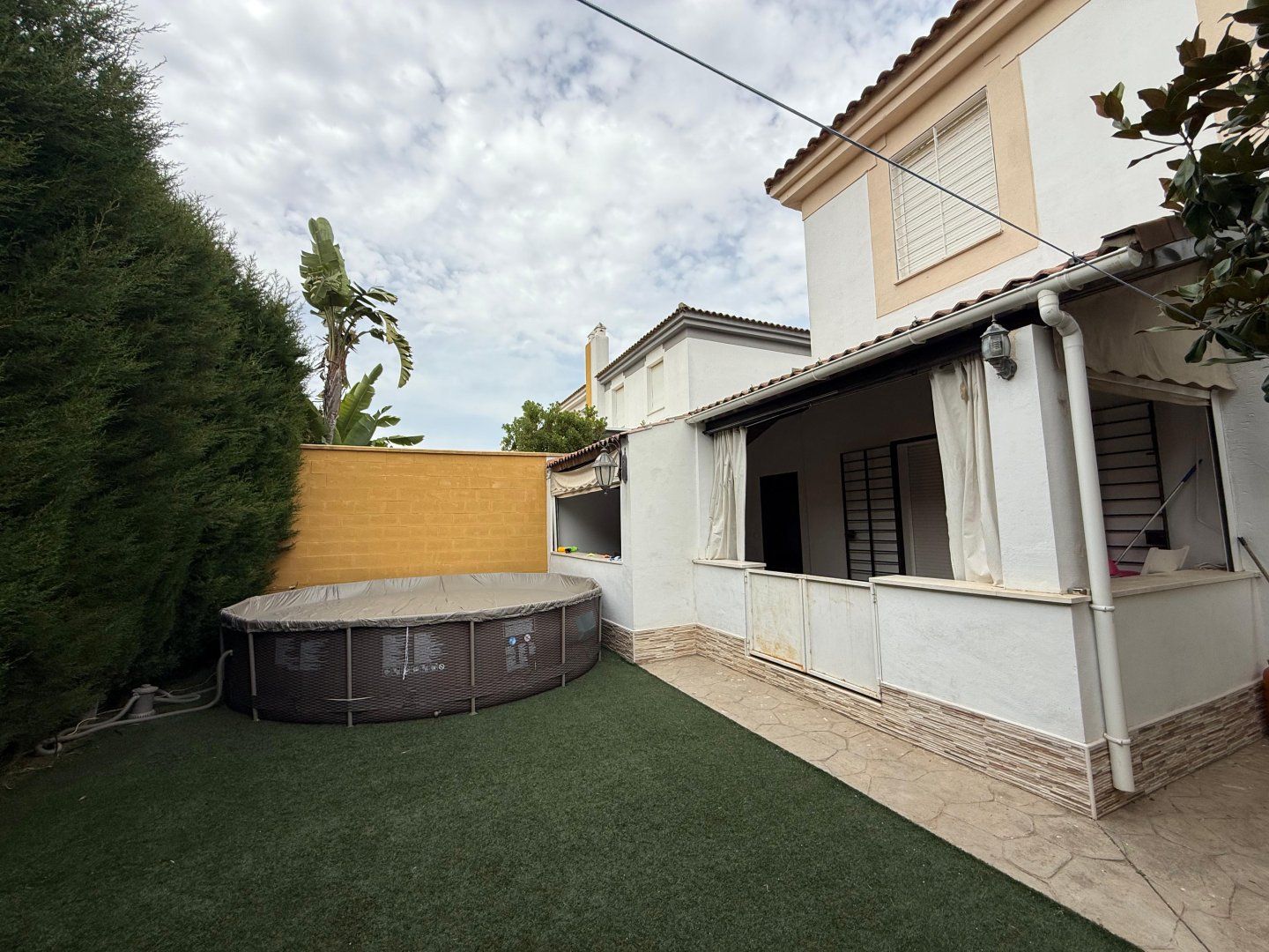Garden of House or chalet for sale in Palomares del Río  with Air Conditioner