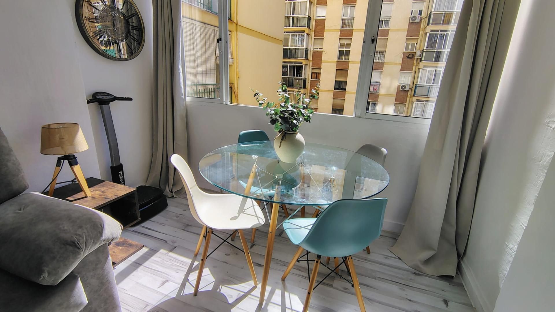 Dining room of Flat for sale in Málaga Capital  with Air Conditioner and Heating