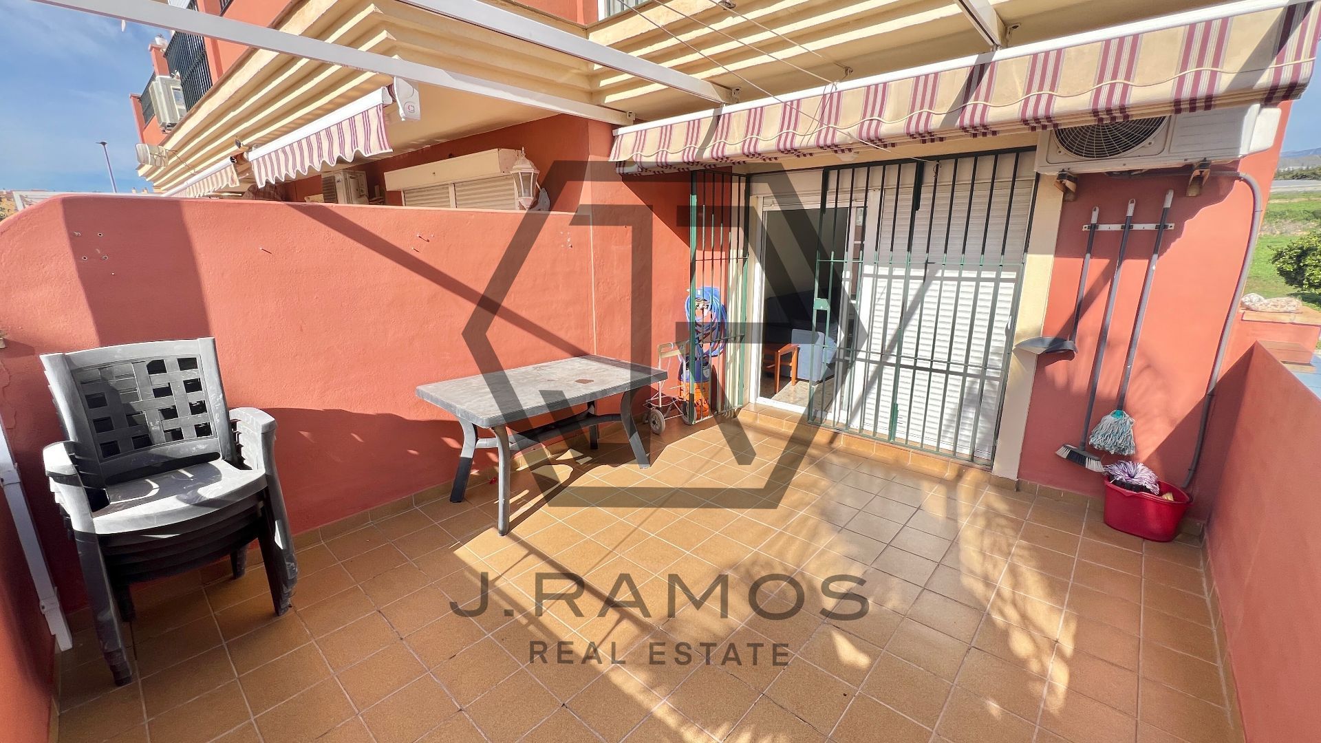 Terrace of Flat to rent in Algarrobo  with Air Conditioner, Heating and Terrace