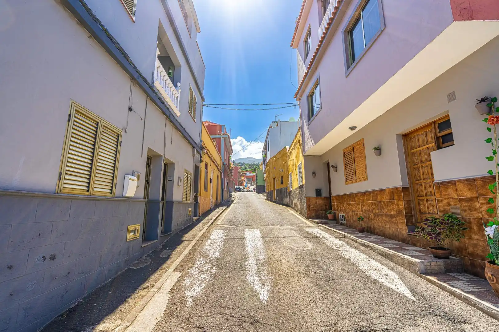 Außenansicht von Einfamilien-Reihenhaus zur Miete in Los Realejos pueblo