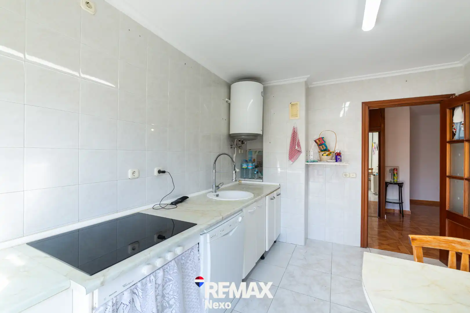 Kitchen of Flat for sale in Matapozuelos  with Heating, Furnished and Oven