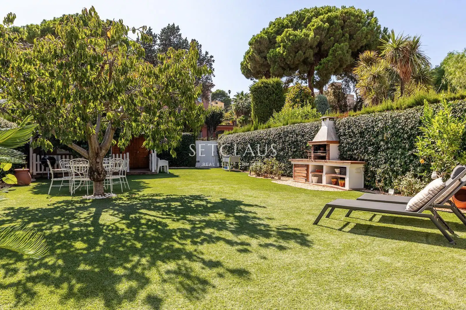 Jardín de Casa adosada en venta en Alella con Aire acondicionado, Calefacción y Jardín privado