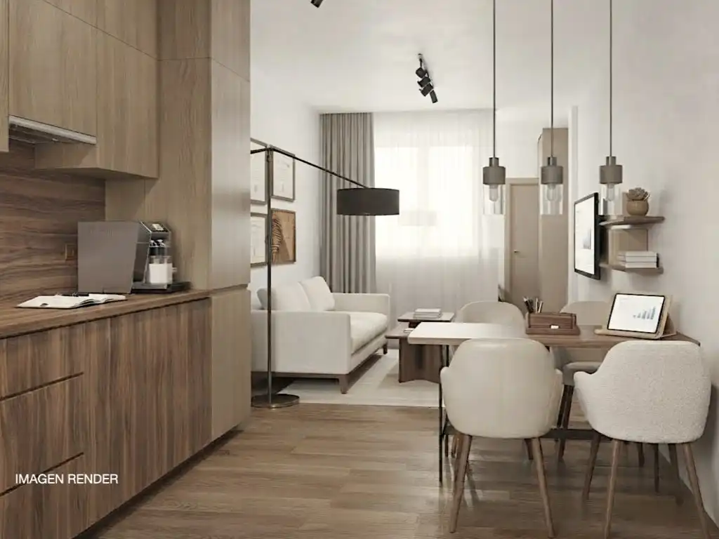 Sala de estar de Loft en venta en San Sebastián de los Reyes