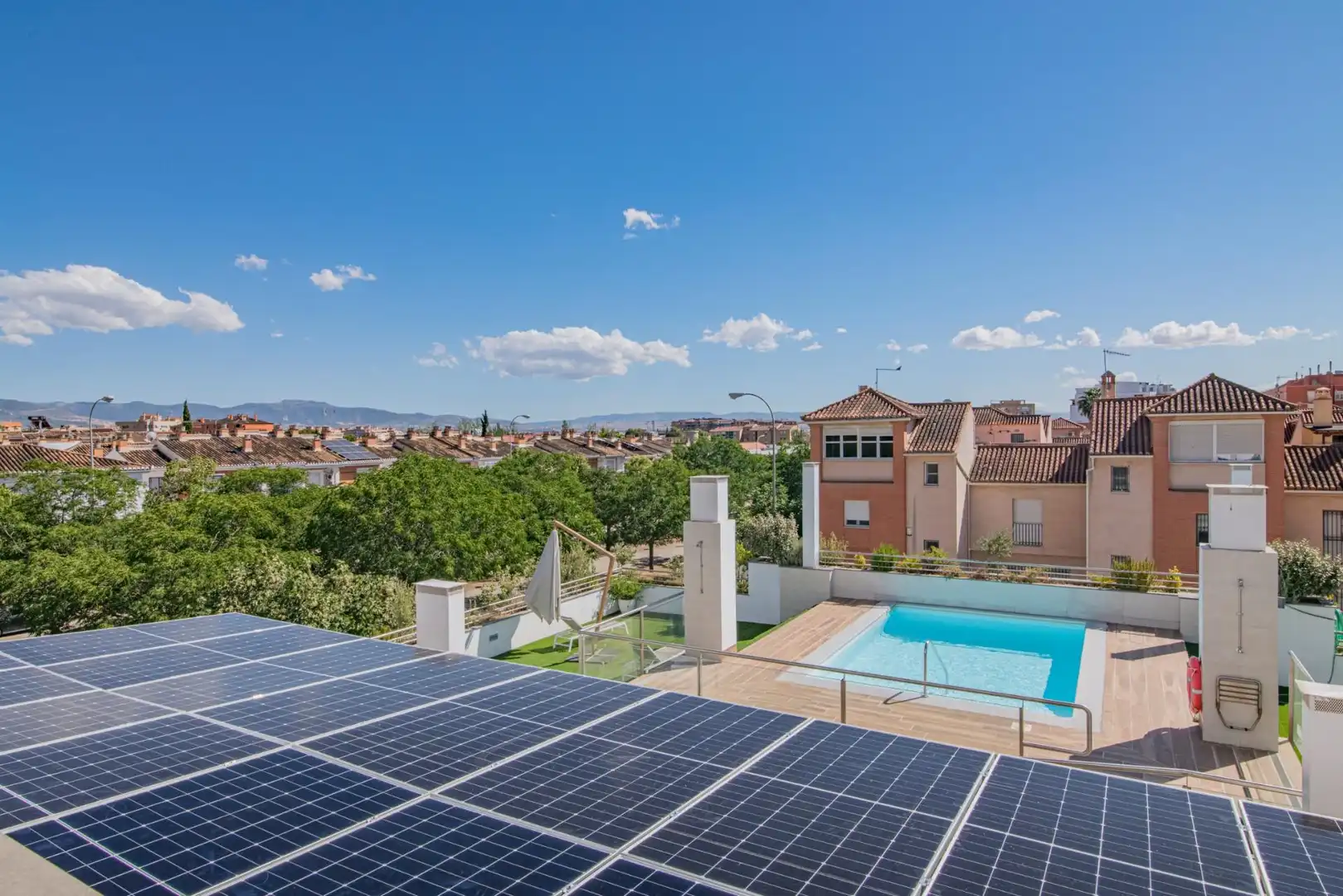 Terrasse von Wohnungen zur Miete in Granada mit Klimaanlage, Heizung und Terrasse