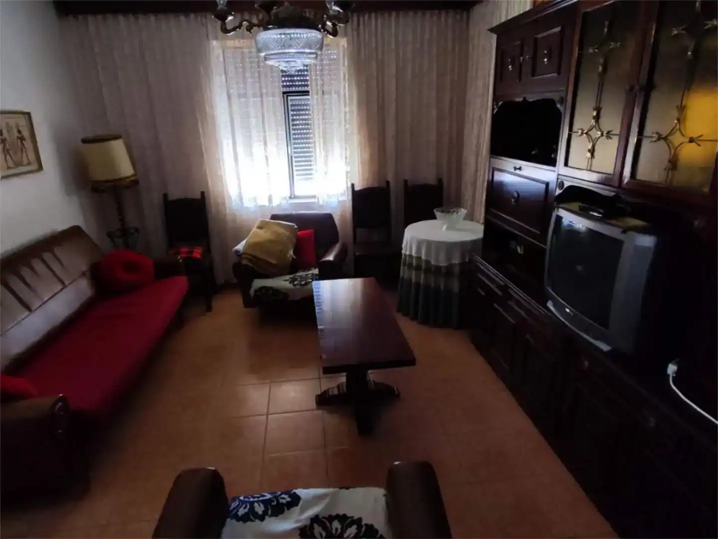 Sala d'estar de Casa adosada en venda en Hinojosa de Duero, Salamanca
