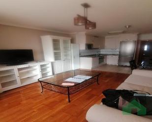 Living room of Flat to rent in Gijón   with Heating, Parquet flooring and Storage room
