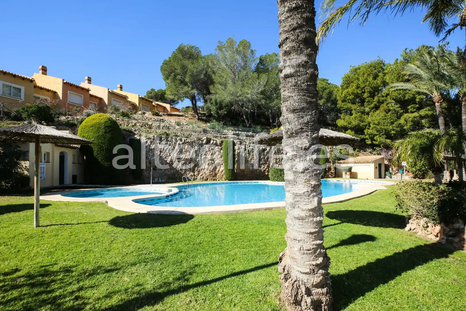 Garden of Houses for sale in Altea  with Air Conditioner, Private garden and Terrace