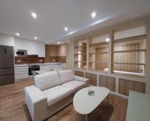 Living room of Apartment to rent in A Coruña Capital   with Heating, Furnished and Oven