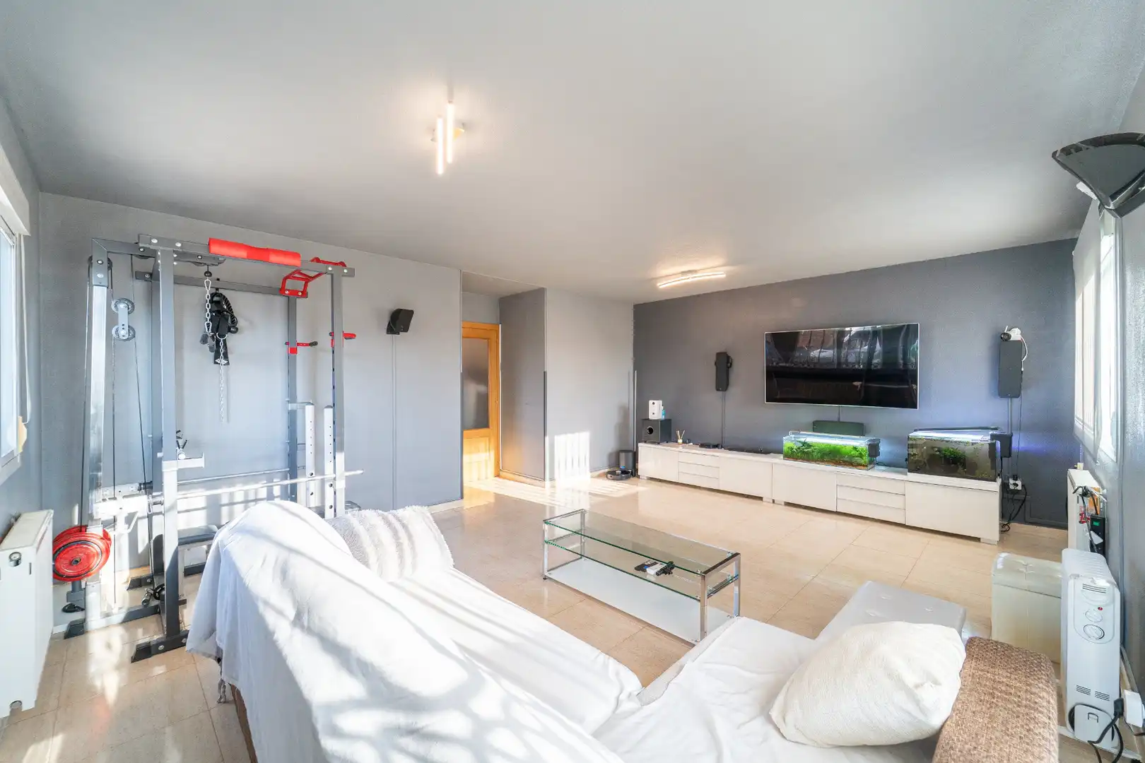 Living room of Detached homes for sale in Villanueva de Perales  with Heating, Private garden and Terrace