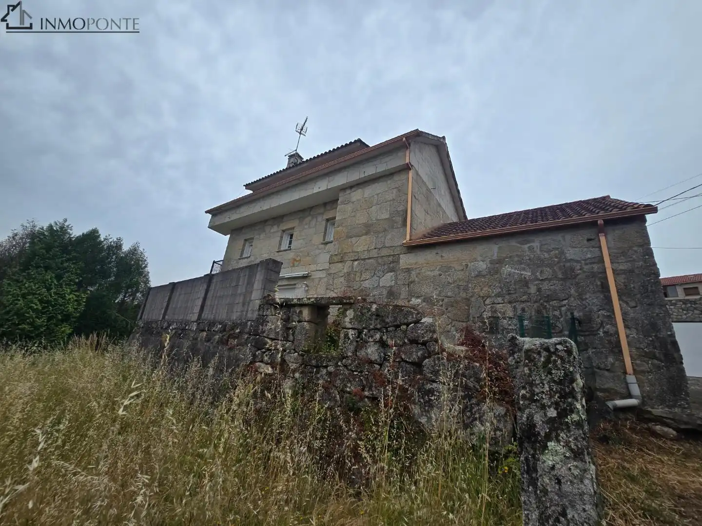 Exterior view of Houses for sale in Ponte Caldelas  with Heating, Private garden and Terrace