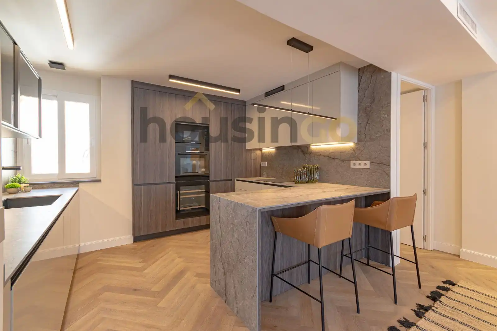 Cocina de Ático en venta en Barrio de Salamanca