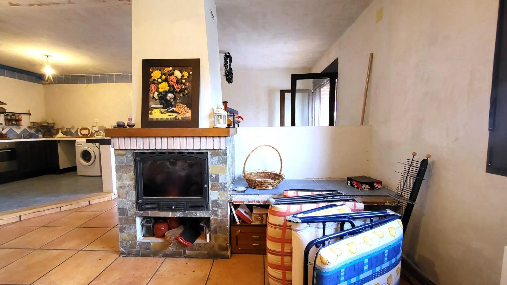 Sala d'estar de Casa o xalet en venda en Villanueva de Ávila amb Jardí privat, Terrassa i Traster