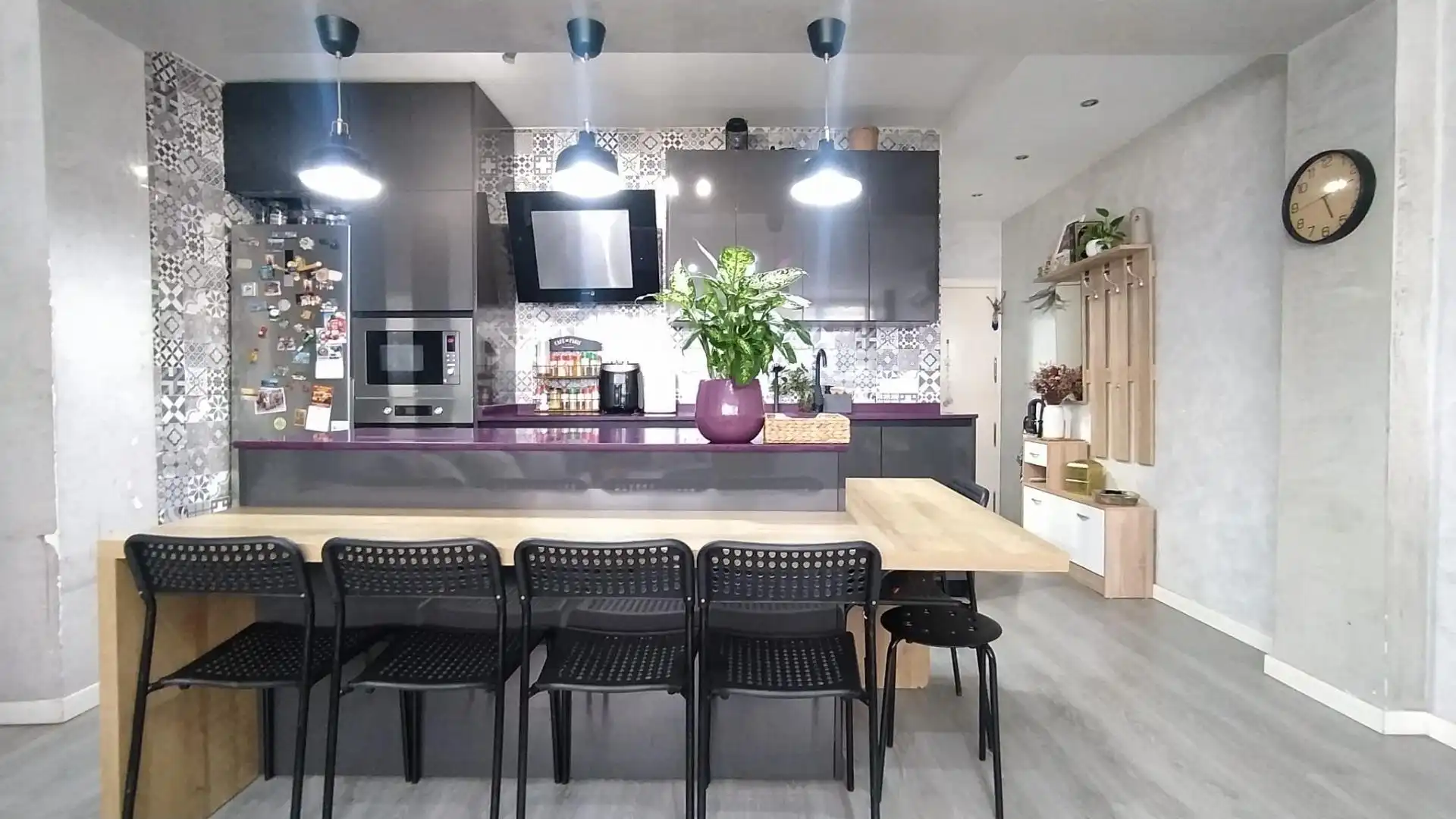 Cocina de Piso en venta en Málaga Capital con Aire acondicionado y Terraza