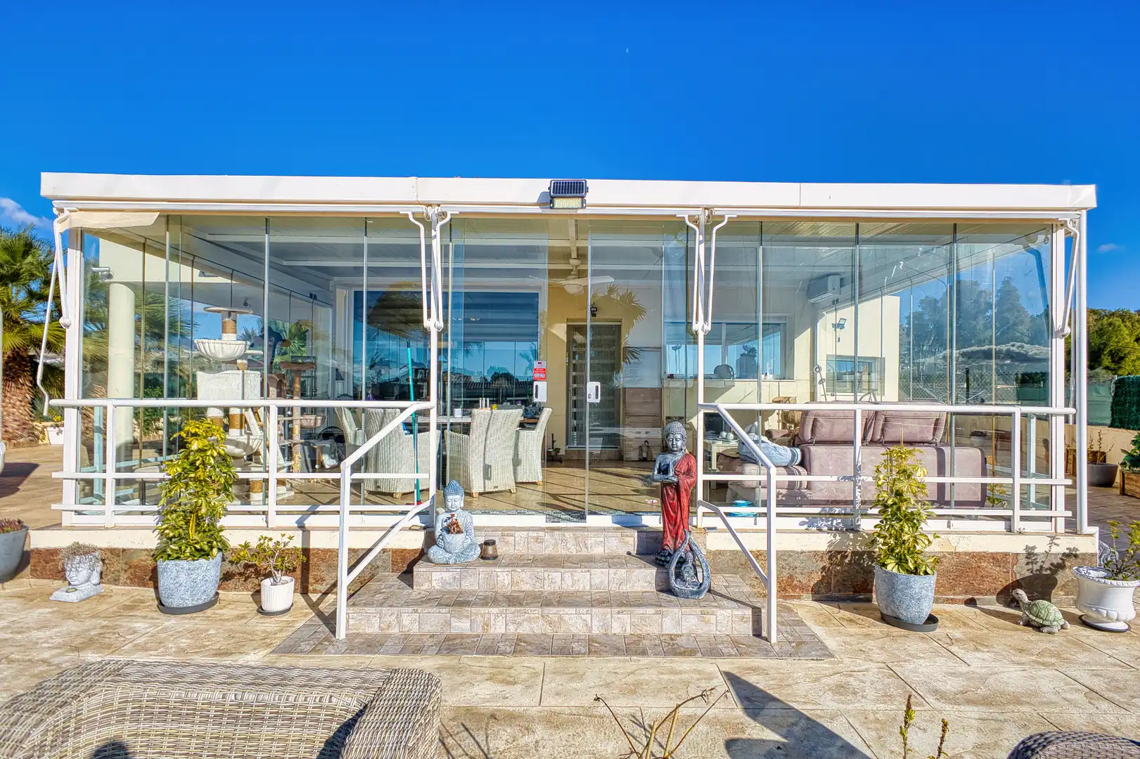 Vista exterior de Casa o xalet en venda en Jijona / Xixona amb Aire condicionat, Calefacció i Jardí privat