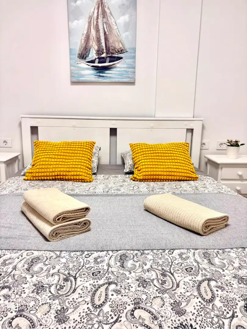 Bedroom of Apartments for rent in Adeje  with Air Conditioner, Parquet flooring and Terrace