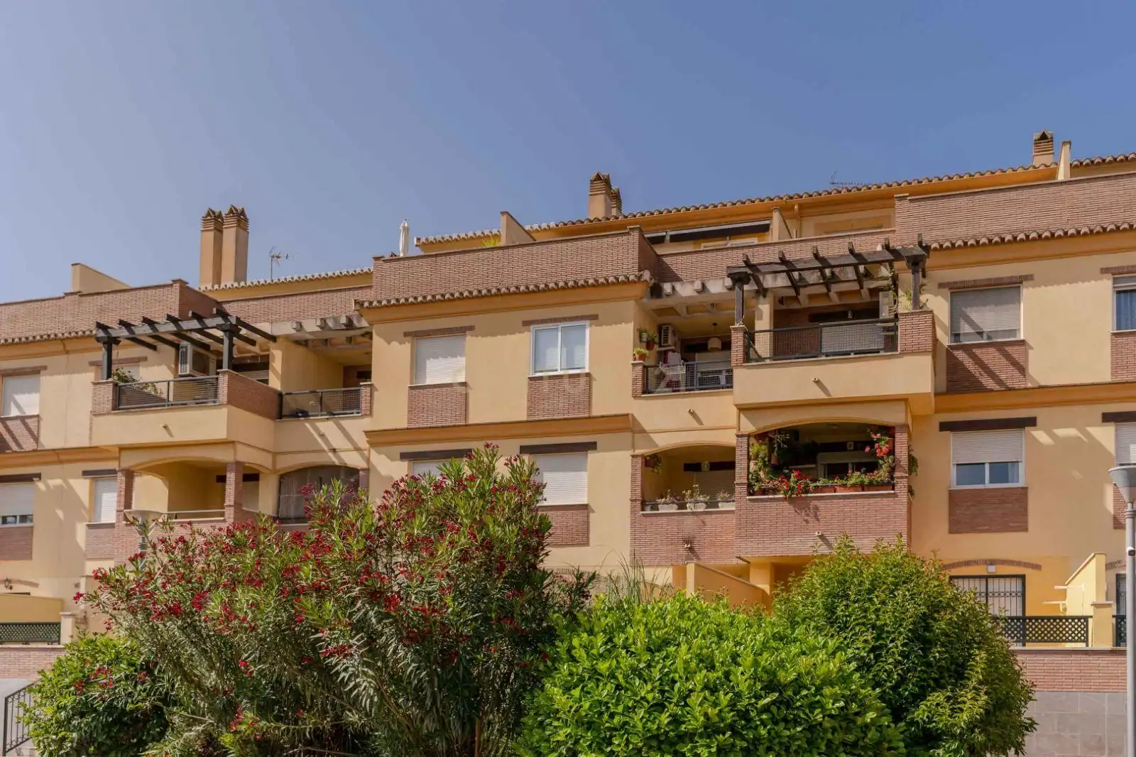 Exterior view of Apartments for sale in Atarfe  with Balcony and Community pool