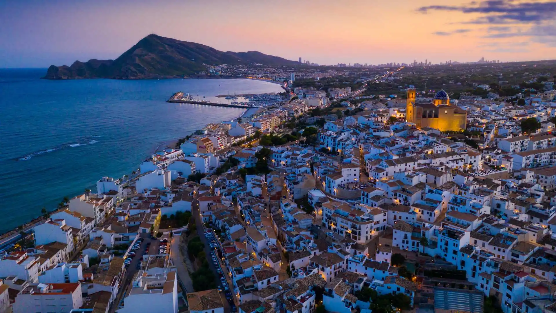 Exterior view of Houses for sale in Altea  with Air Conditioner, Heating and Terrace