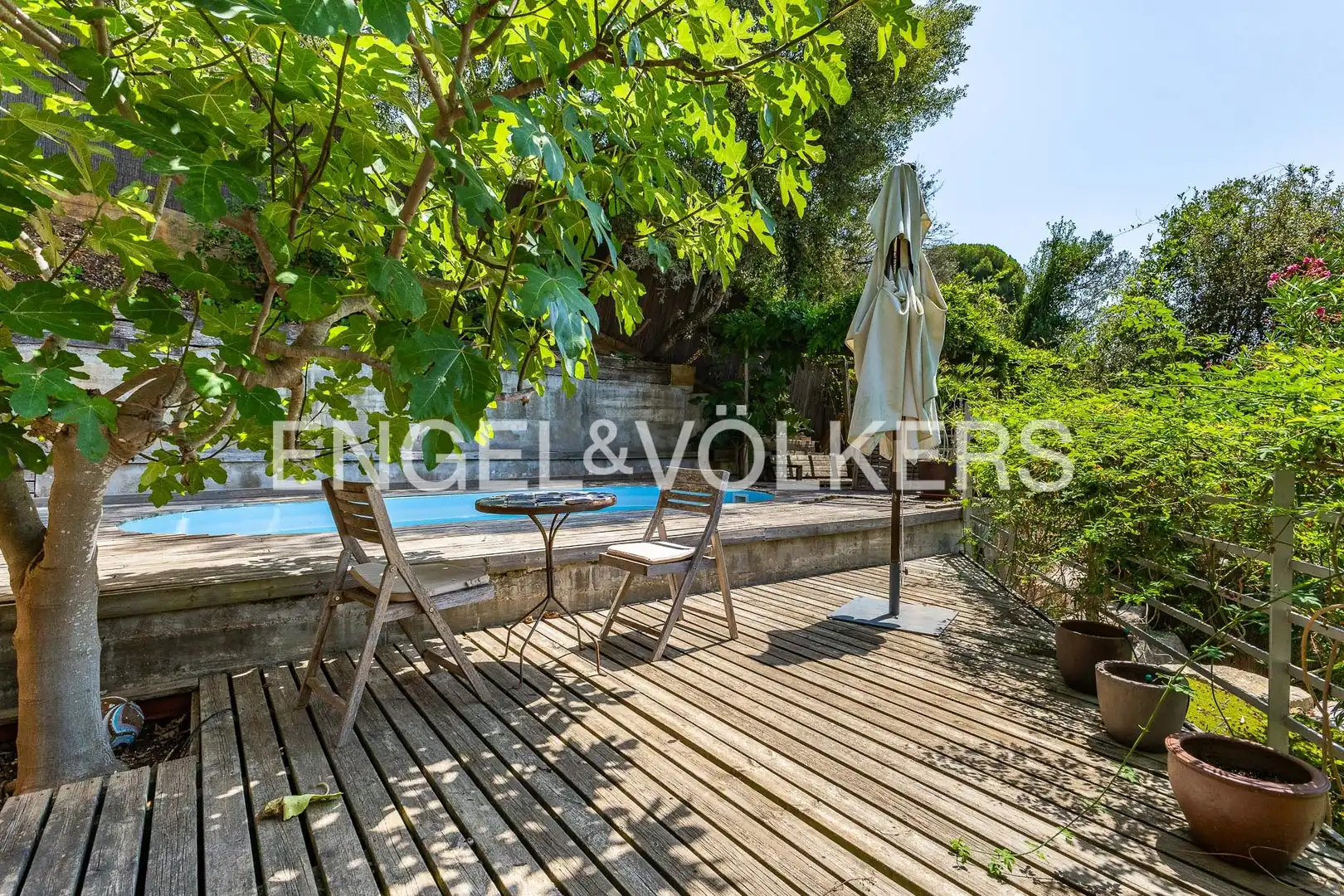 Terraza de Casa o chalet en venta en Barcelona con Calefacción, Jardín privado y Parquet