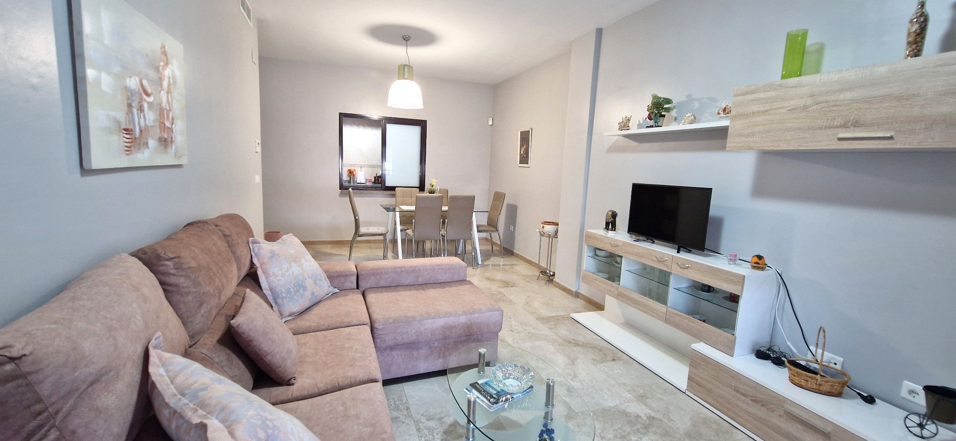 Living room of Apartment for sale in El Rompido  with Air Conditioner, Heating and Terrace