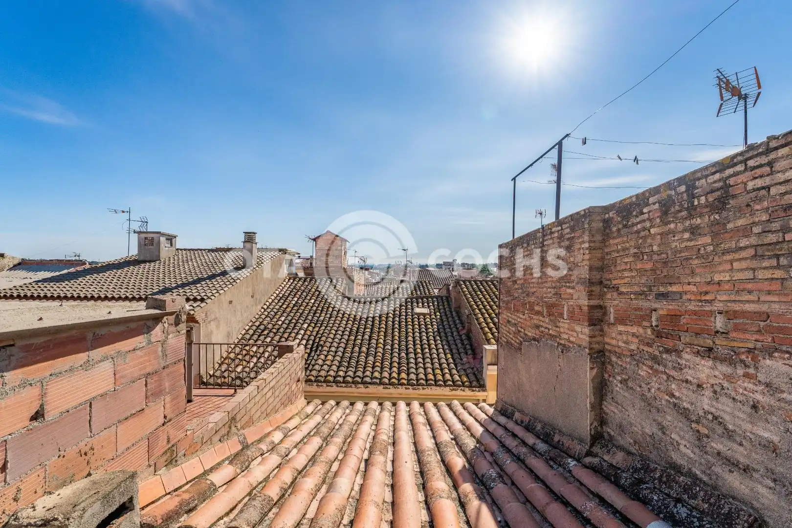 Vista exterior de Casa adosada en venta en Riudoms con Terraza y Balcón