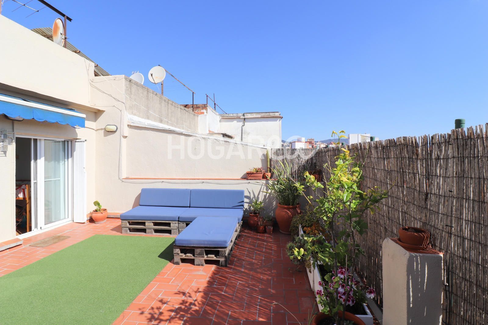 Terrace of Attic for sale in L'Hospitalet de Llobregat  with Air Conditioner, Heating and Parquet flooring