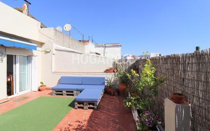 Terrace of Attic for sale in L'Hospitalet de Llobregat  with Air Conditioner, Heating and Parquet flooring