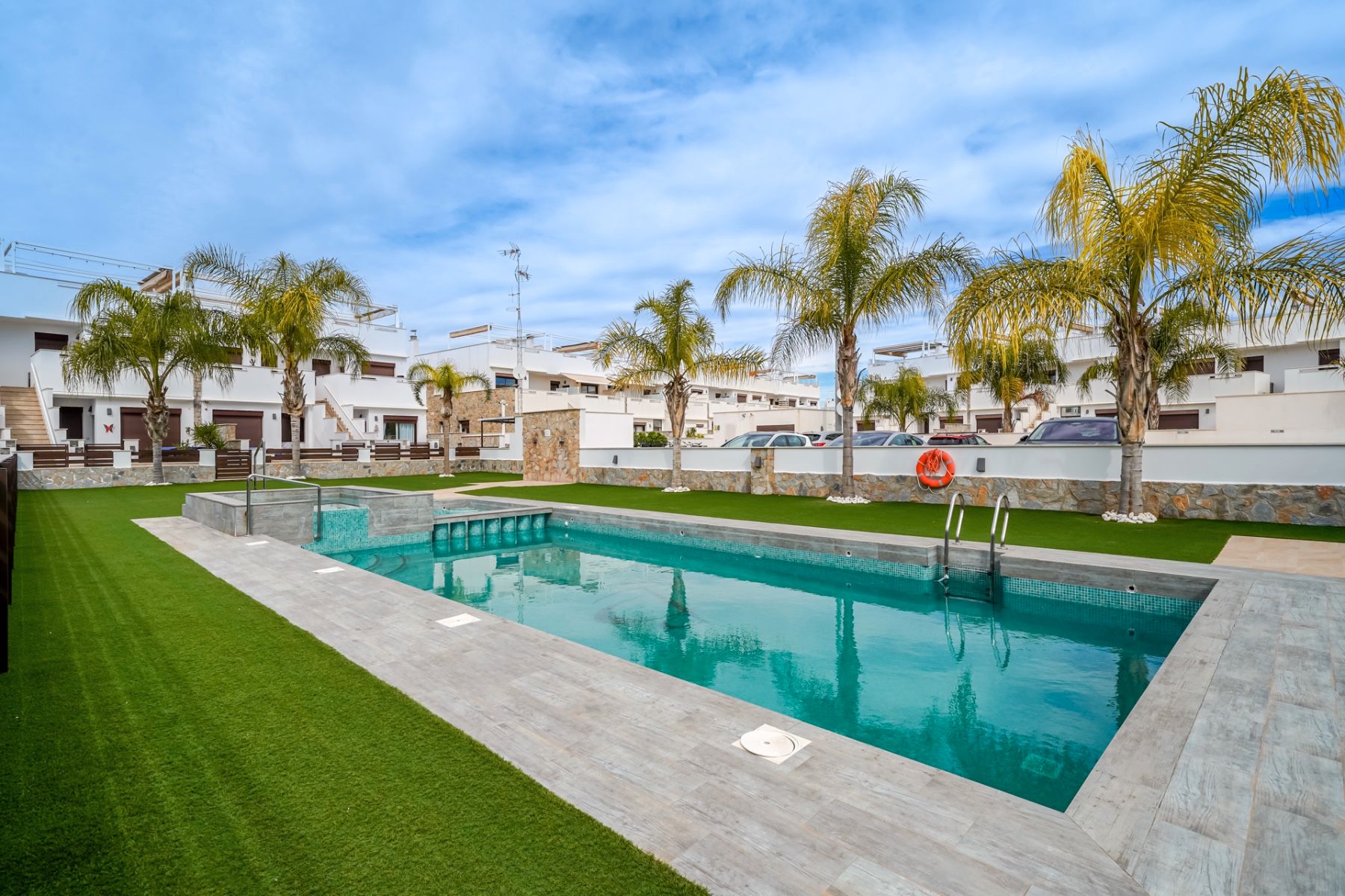 Piscina de Casa o xalet de lloguer en Pilar de la Horadada amb Piscina i Piscina comunitària