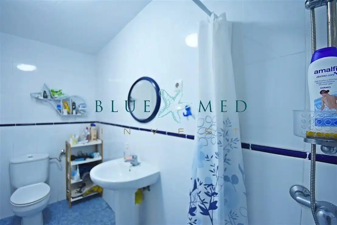 Baño de Casa o chalet en venta en Fuente Álamo de Murcia con Aire acondicionado, Calefacción y Terraza