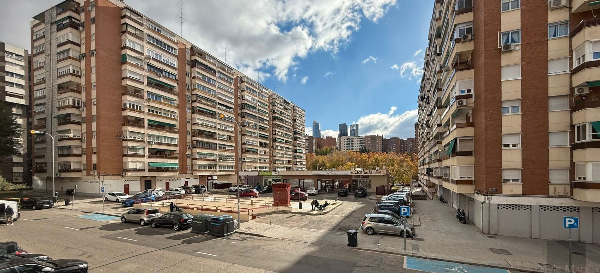 Vista exterior de Piso en venta en  Madrid Capital con Aire acondicionado, Calefacción y Parquet