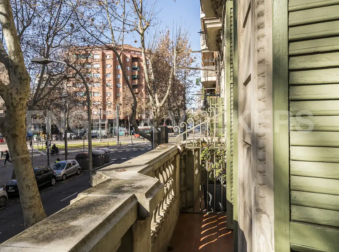 Vista exterior de Pis de lloguer en  Barcelona Capital amb Aire condicionat, Calefacció i Parquet