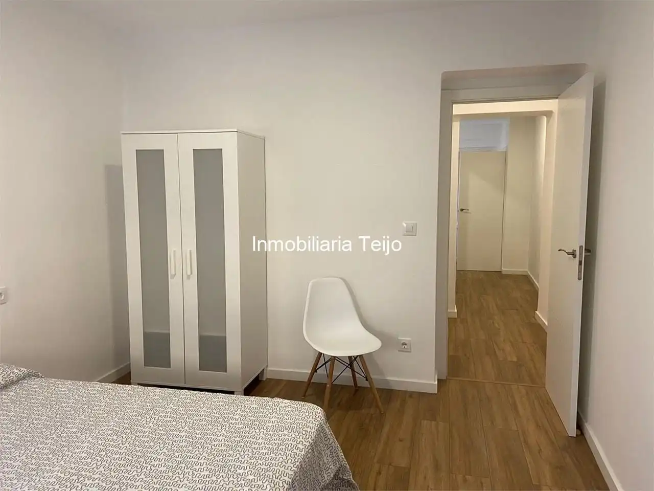Bedroom of Flat for rent in Ferrol  with Heating, Furnished and Oven