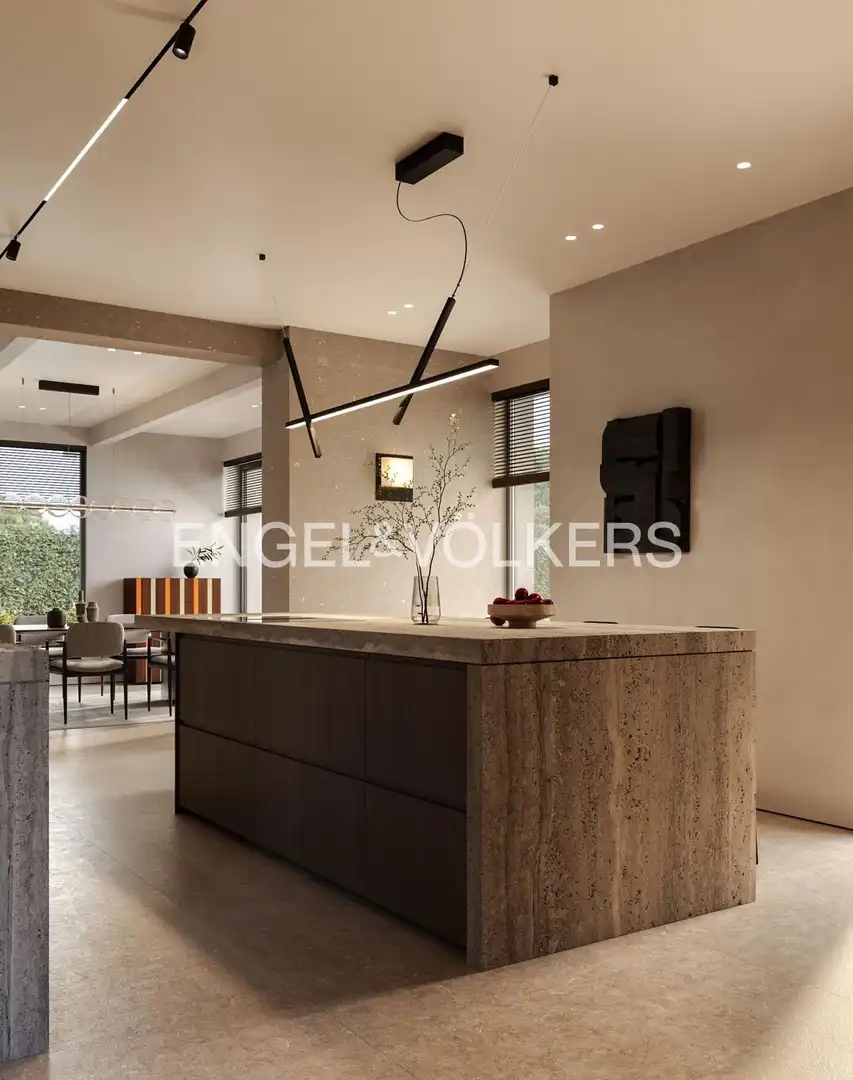 Cocina de Casa o chalet en venta en Barcelona con Aire acondicionado, Calefacción y Jardín privado