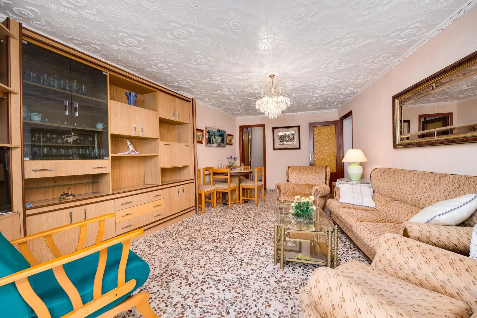Wohnzimmer von Wohnungen zum Verkauf in Torrevieja mit Terrasse, Möbliert und Balkon