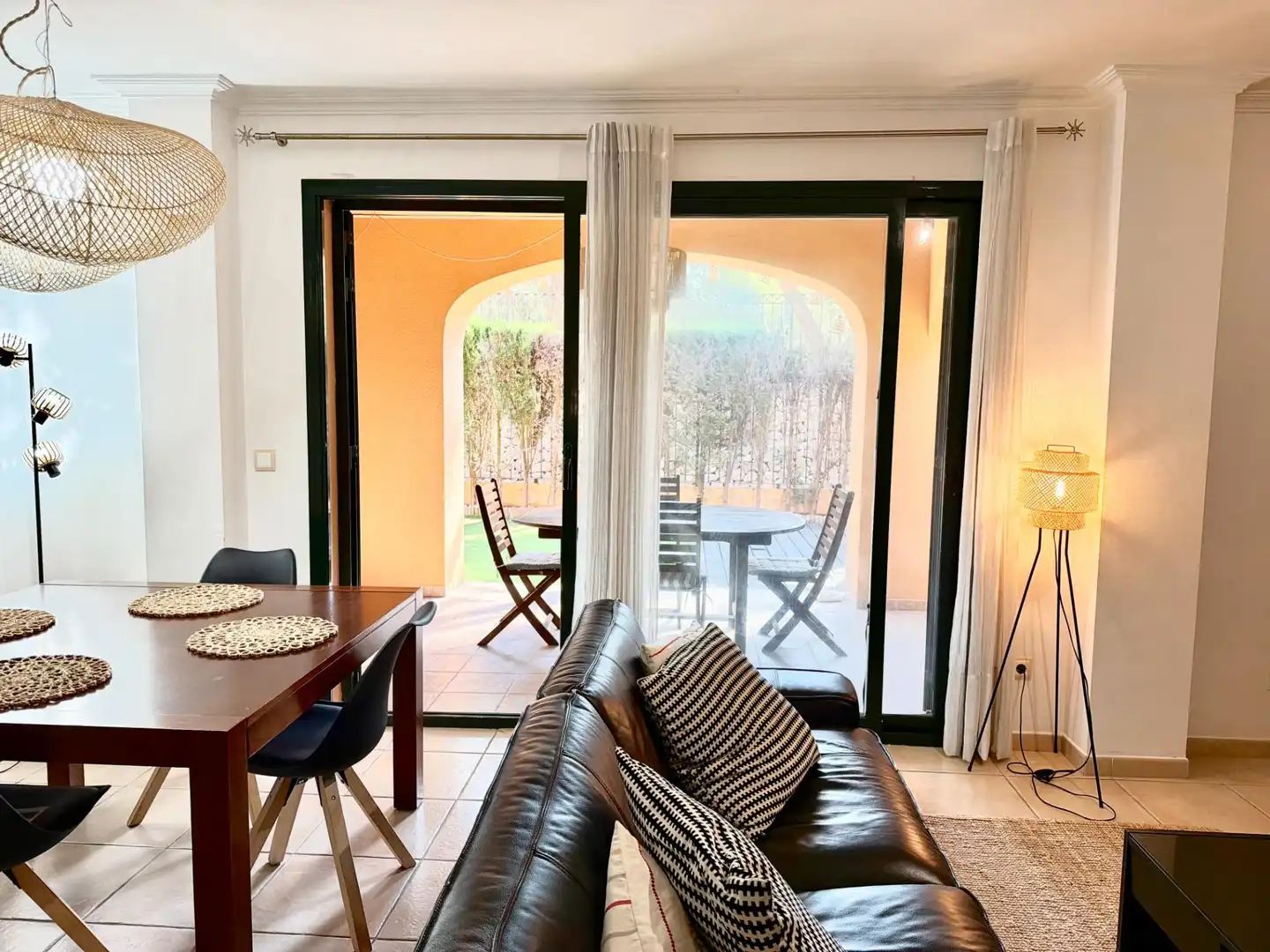 Sala d'estar de Planta baixa de lloguer en Llucmajor amb Aire condicionat, Calefacció i Jardí privat