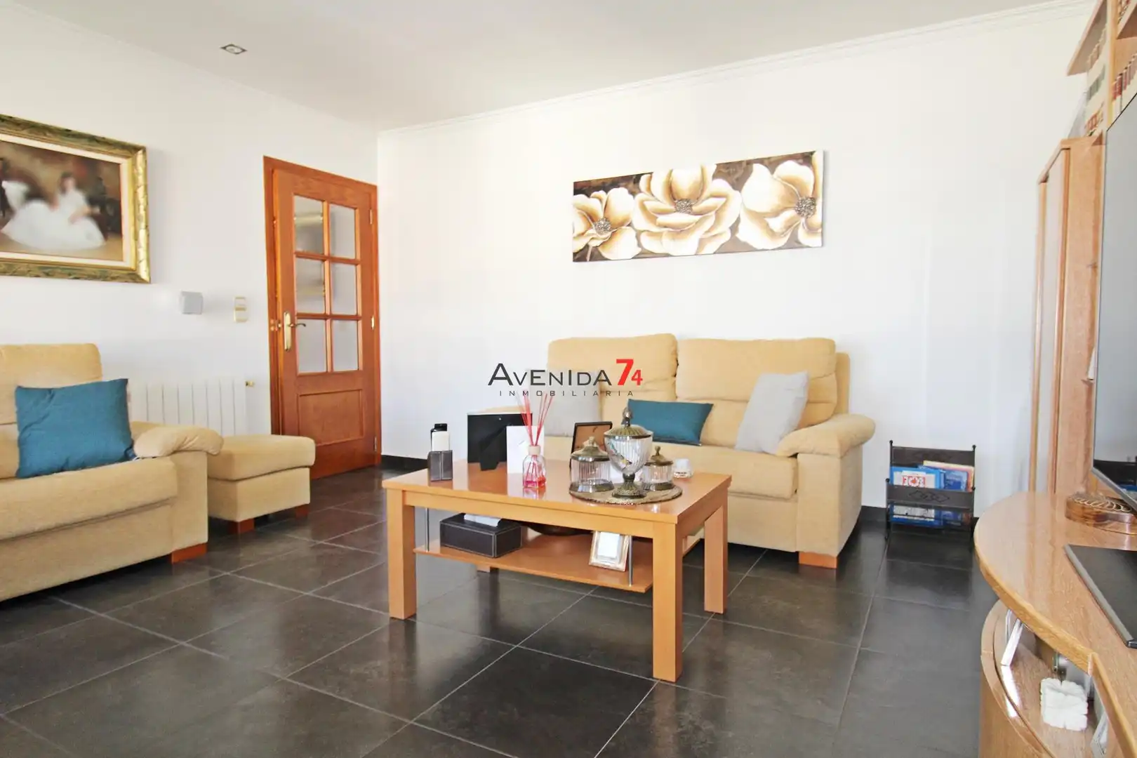 Sala de estar de Piso en venta en Lorca con Aire acondicionado, Calefacción y Trastero