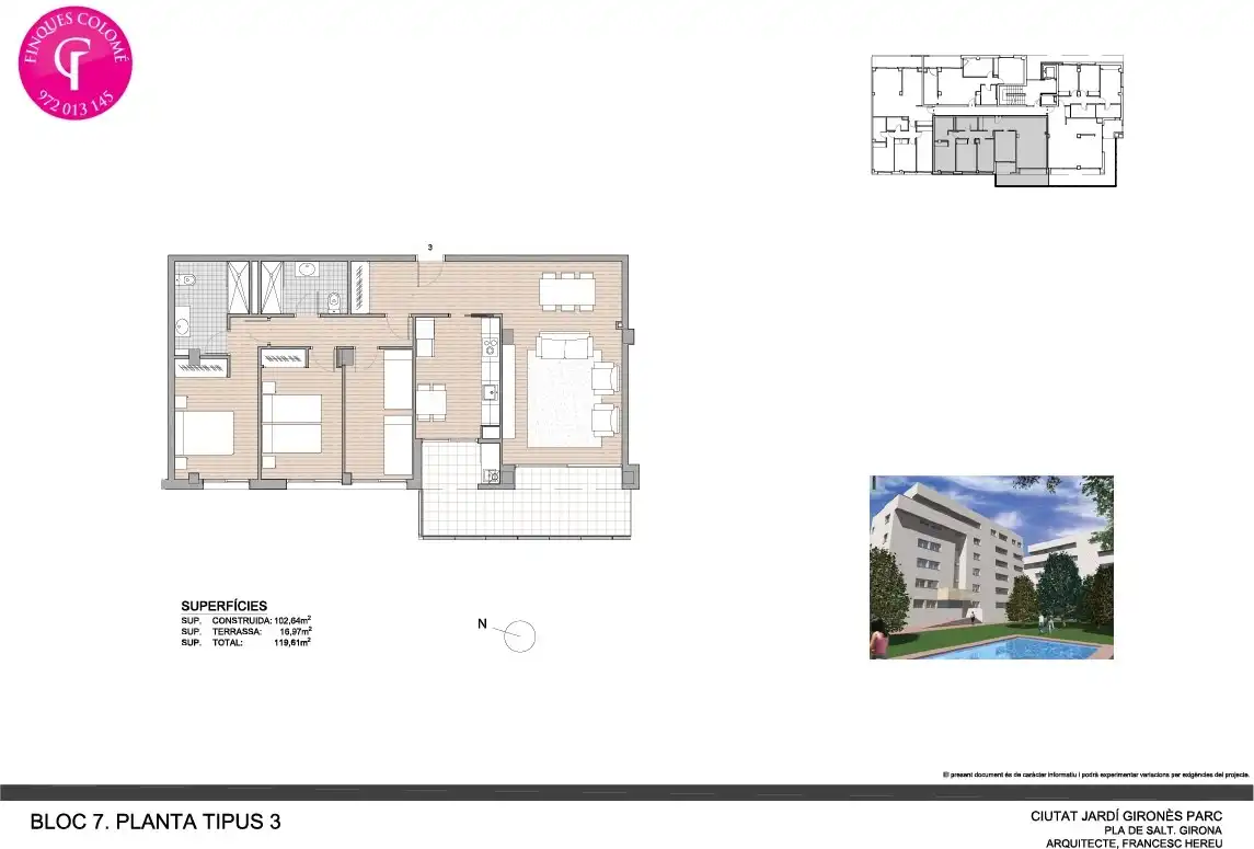 Piso en venta en SEQUIA MONAR, Santa Eugènia