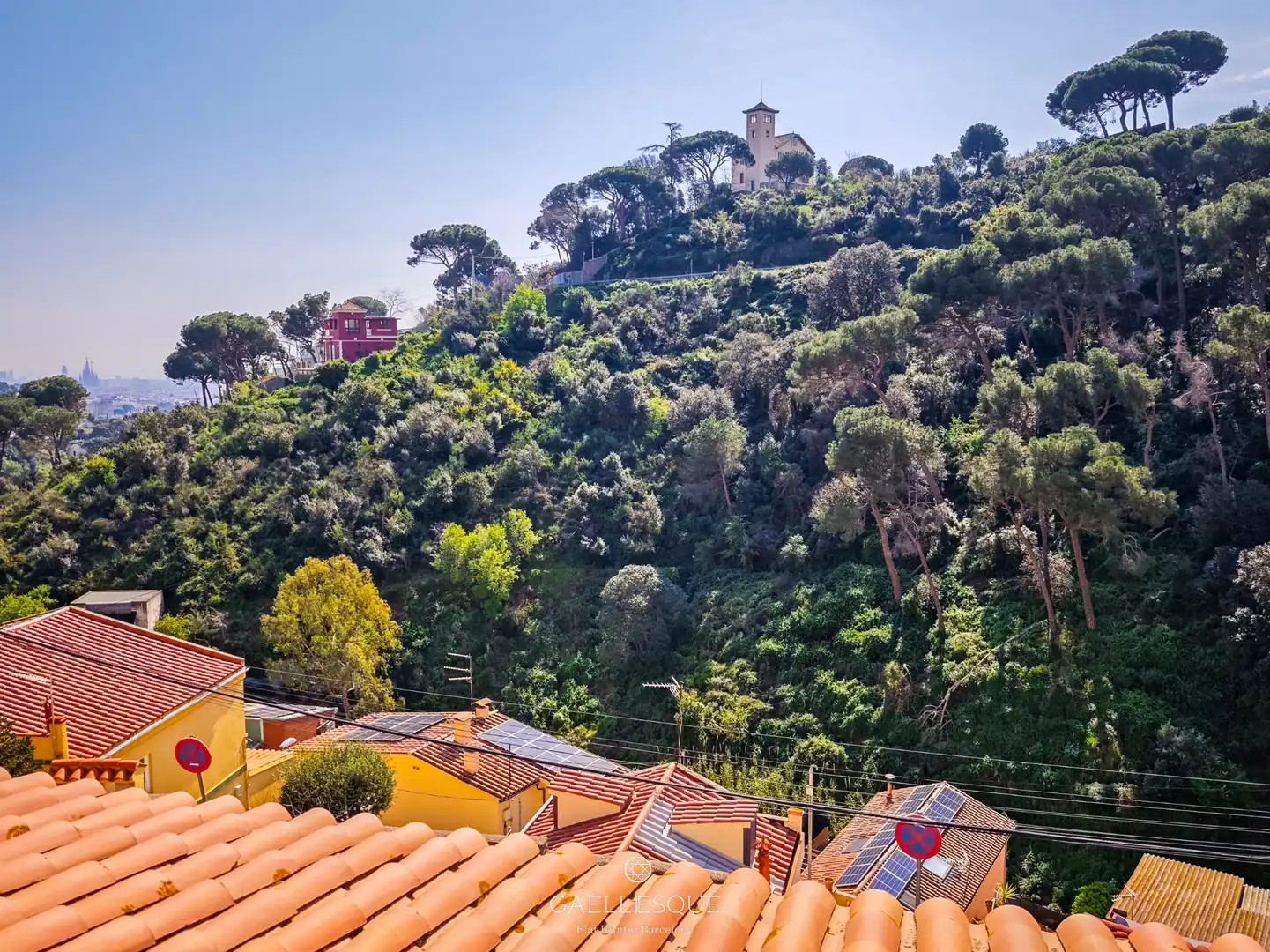 Vista exterior de Casa o chalet en venta en Barcelona con Calefacción, Jardín privado y Terraza