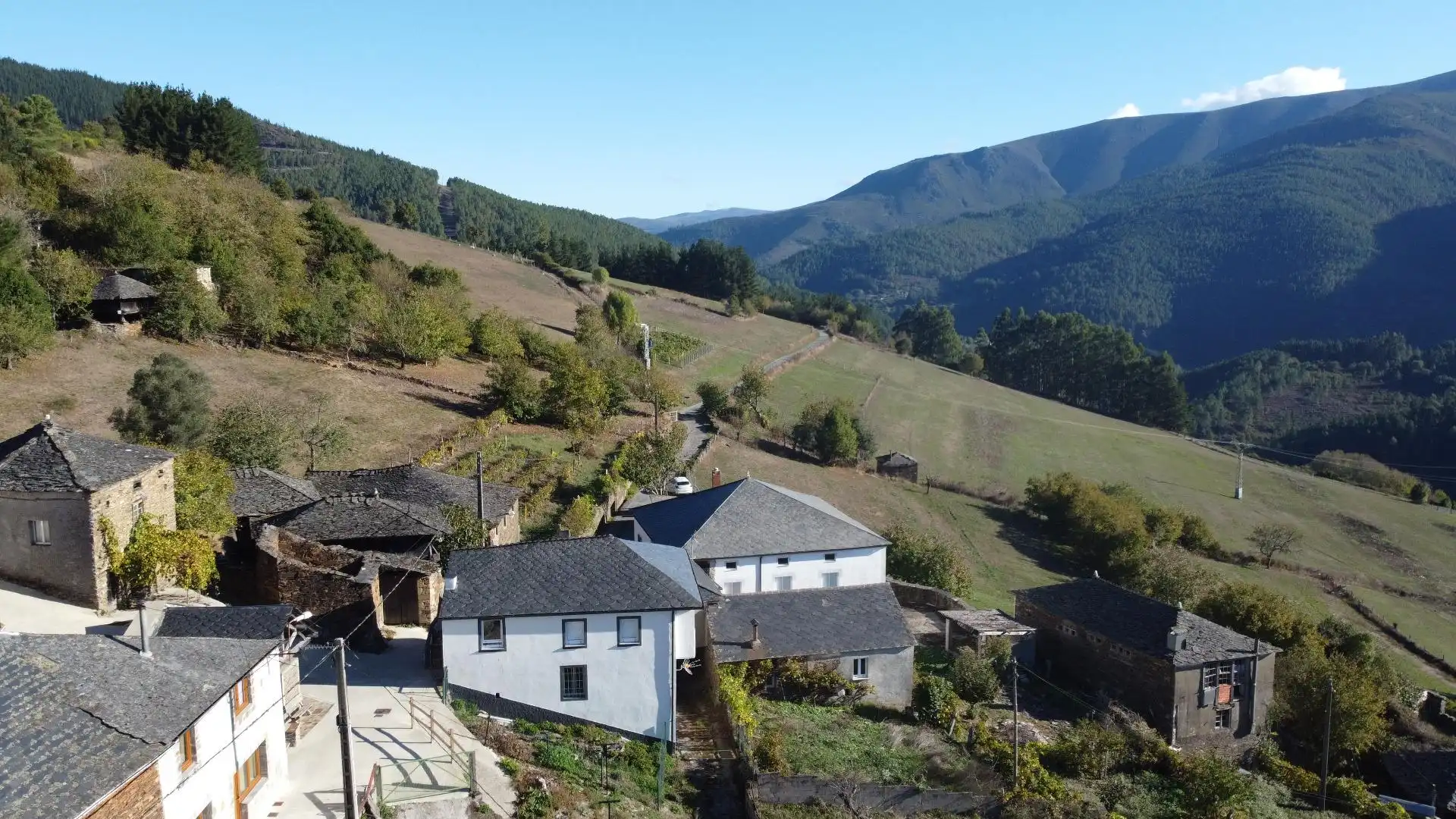 Vista exterior de Finca rústica en venda en Negueira de Muñiz , Lugo