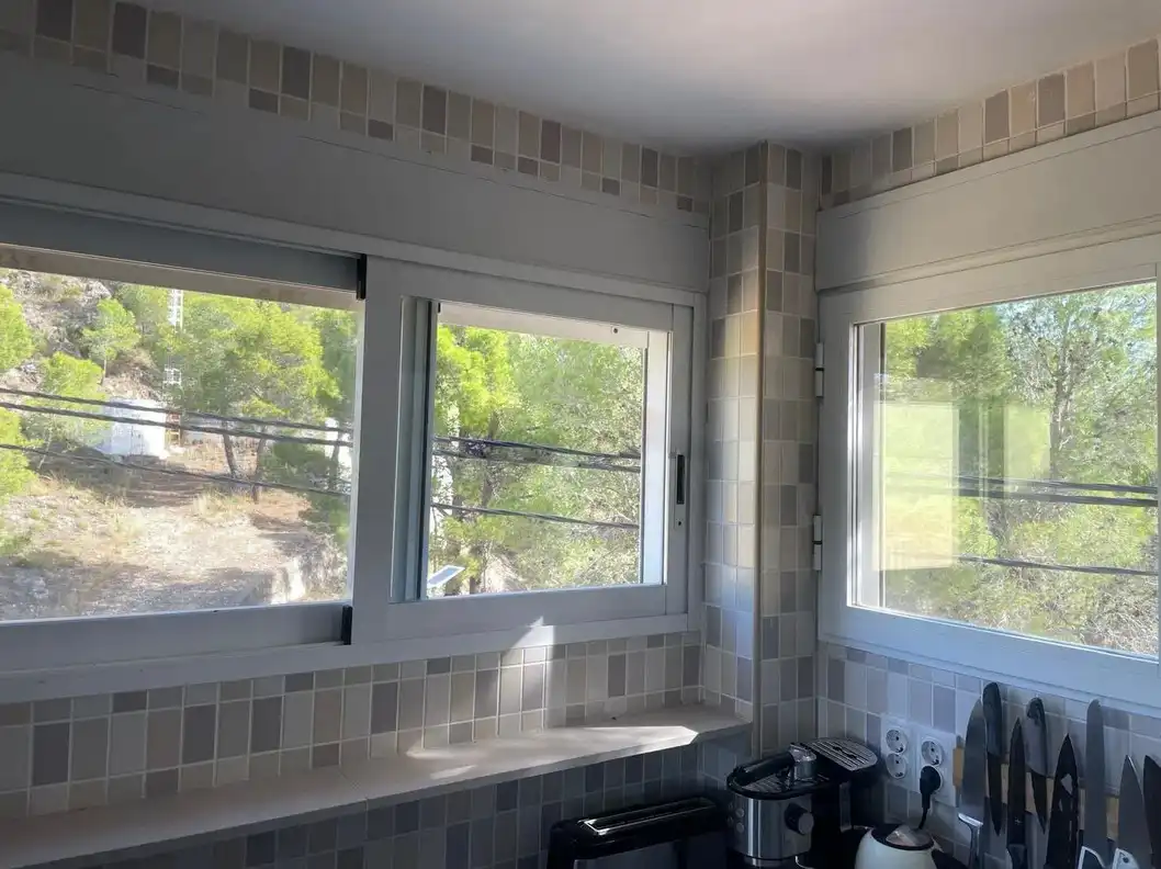 Cocina de Casa o chalet en venta en Almiserà con Aire acondicionado, Calefacción y Jardín privado