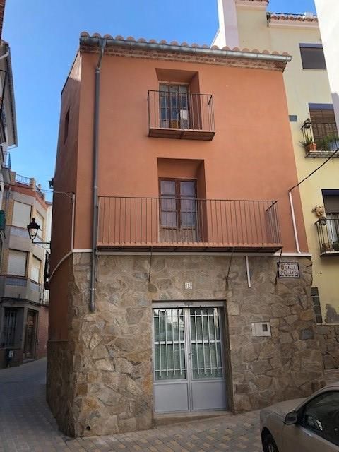 Exterior view of House or chalet for sale in Caudiel  with Furnished and Balcony