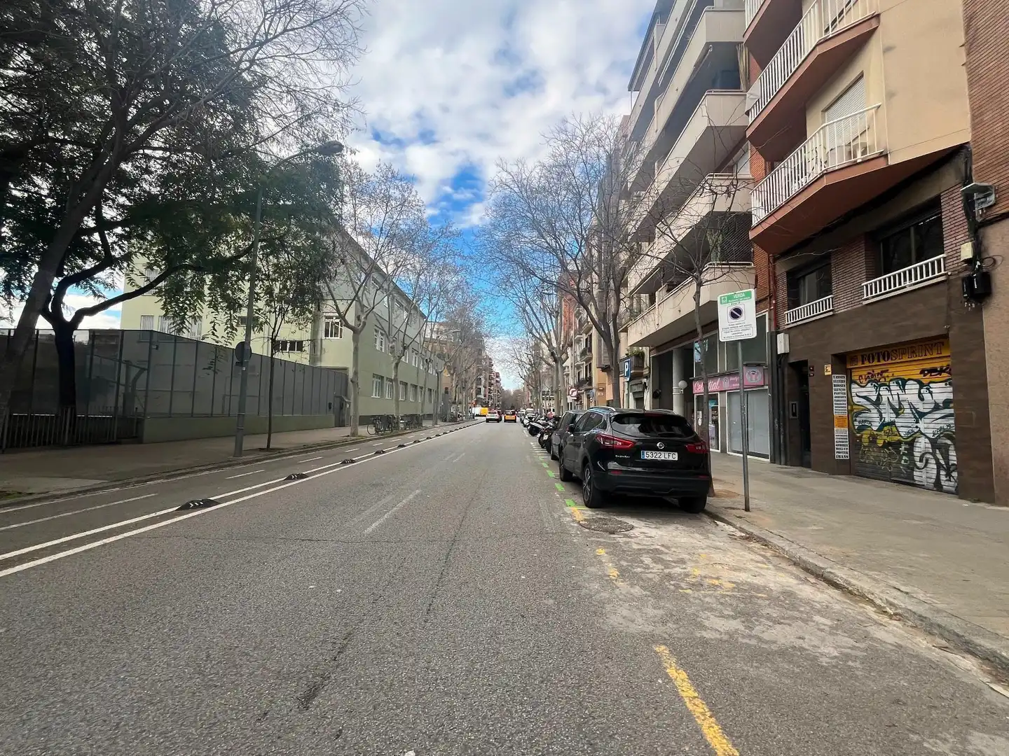 Vista exterior de Garaje en venta en Barcelona