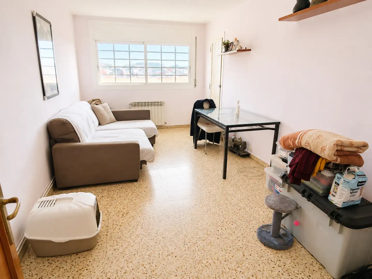 Sala d'estar de Pis en venda en Granollers amb Calefacció i Balcó