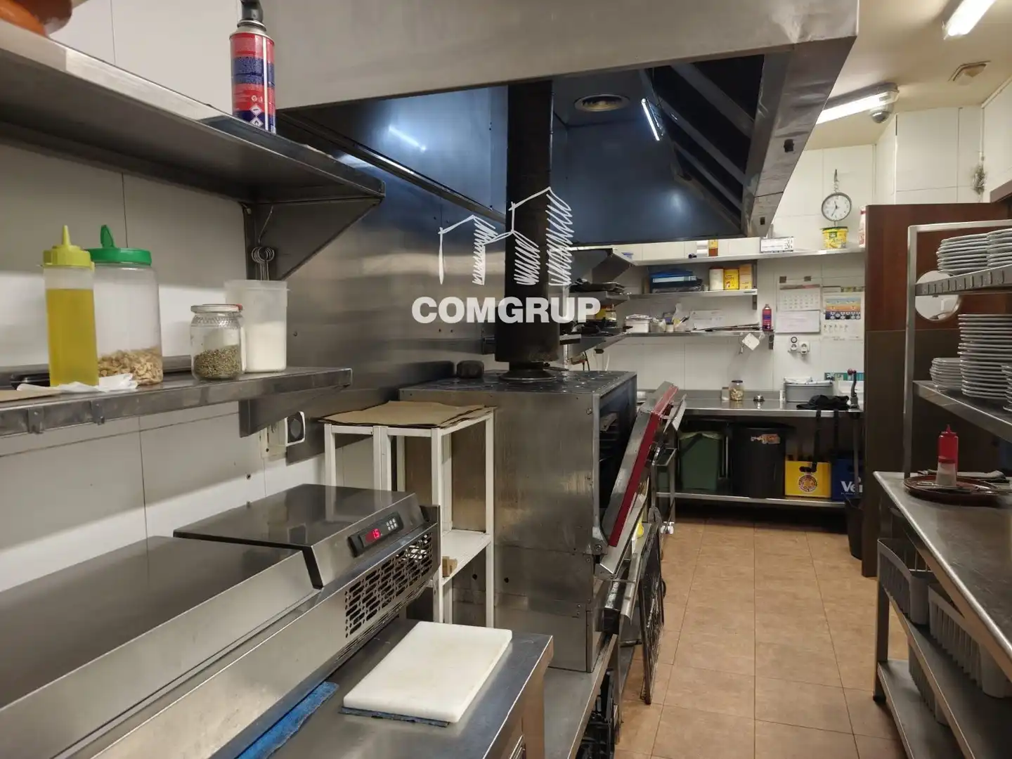Kitchen of Commercial properties for transfer in Mataró  with Air Conditioner and Internet