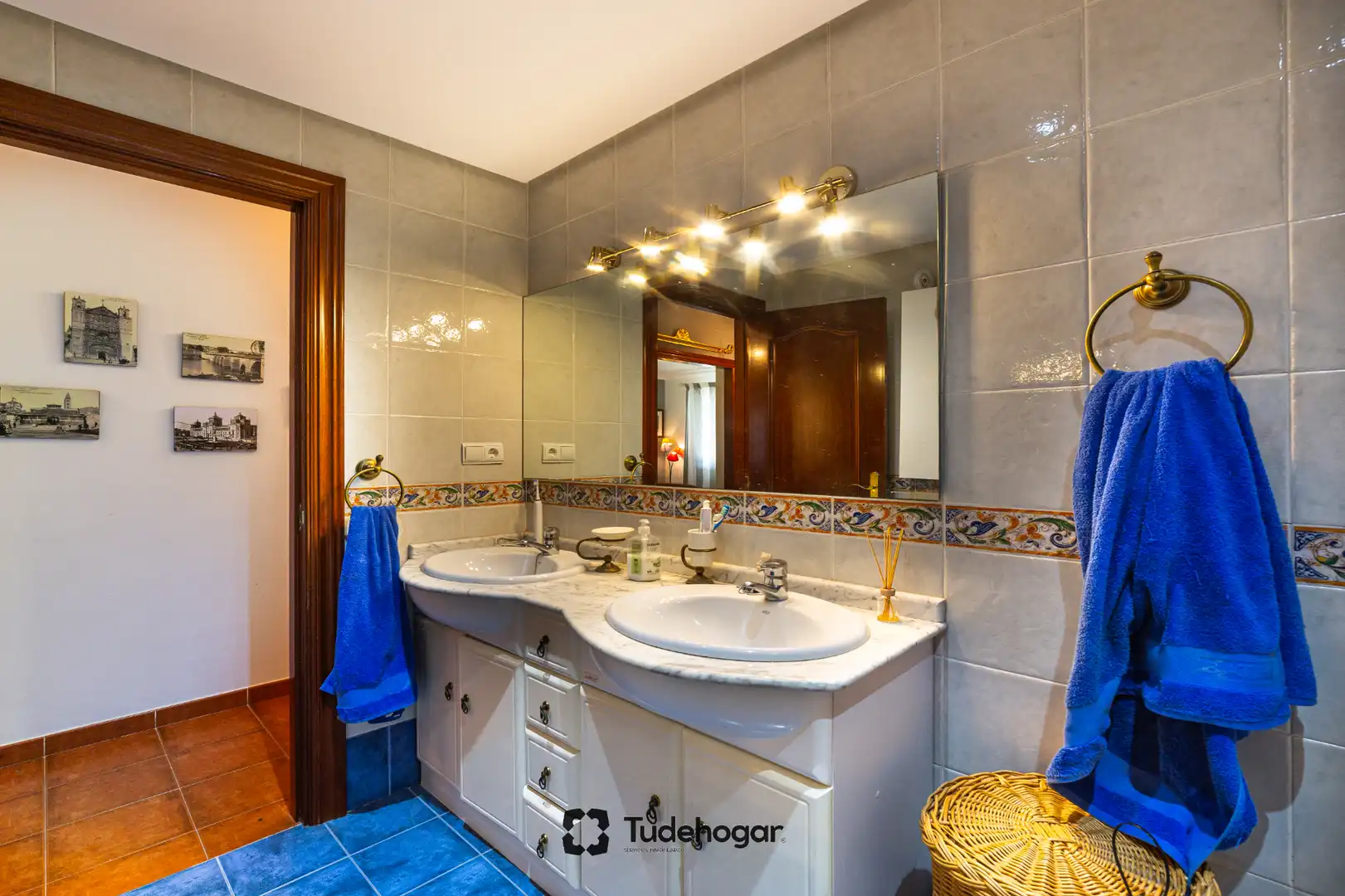 Baño de Casa o chalet en venta en Tudela de Duero con Calefacción, Jardín privado y Amueblado