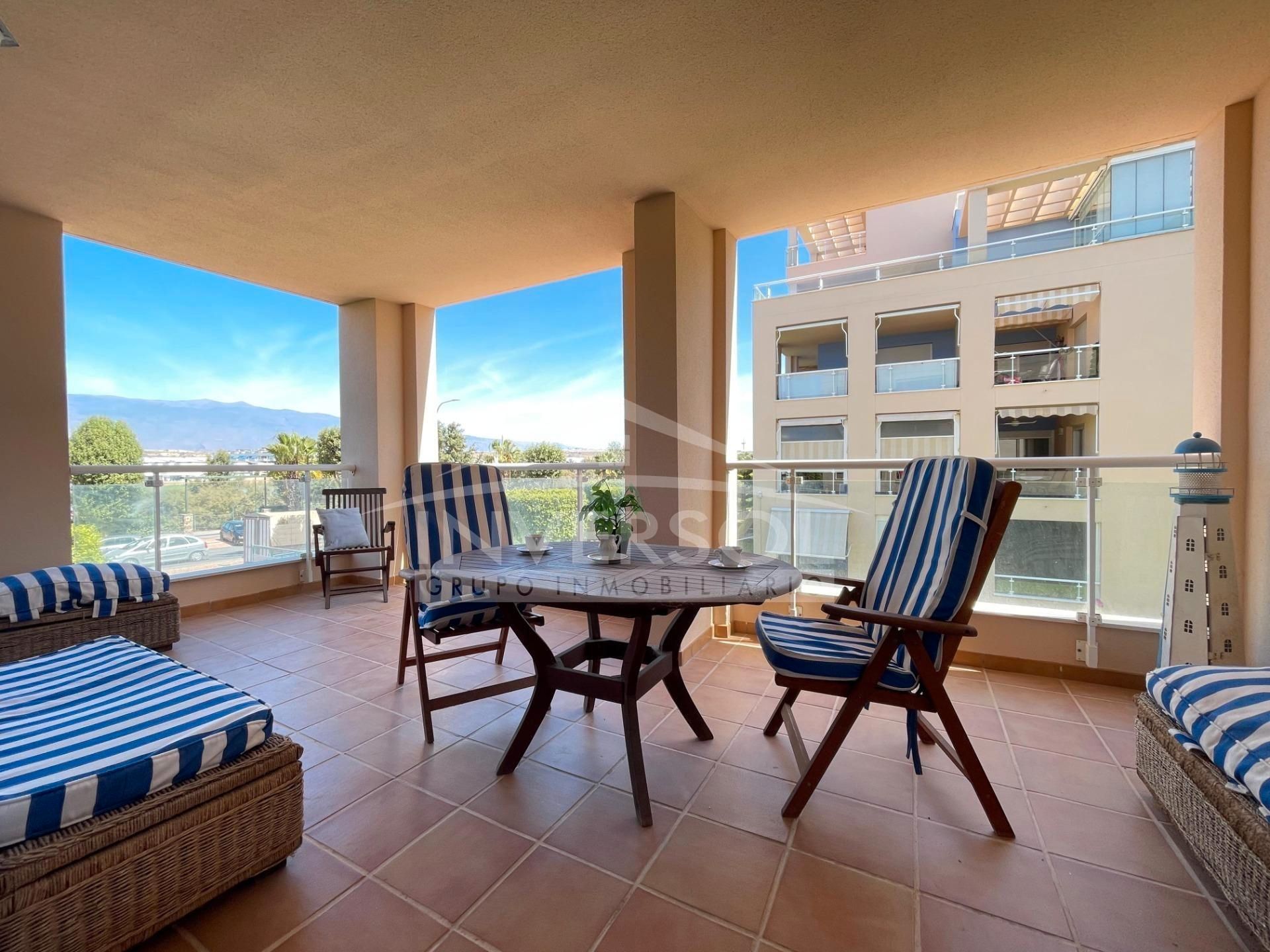 Terrace of Flat for sale in El Ejido  with Terrace, Storage room and Furnished